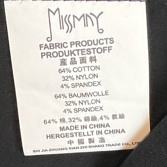 Miss May Retro Cocktail Dress Black Lace Size Medium NWT Gorgeous City - Picture 13 of 14